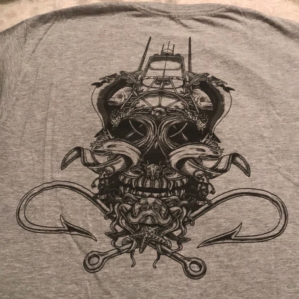 Salt Life nautical skull T-shirt